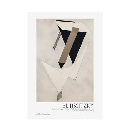 Kestnermappe Proun, Rob. Levnis and Chapman GmbH Hannover #4 (1923) by El Lissitzky / Affiche imprimée - Série ART's Collection