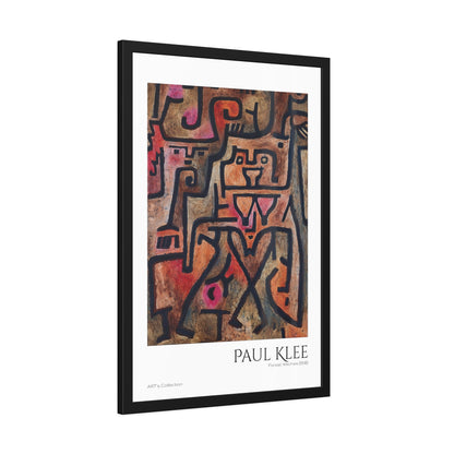 Forest Witches (1938) by Paul Klee / Affiche Encadrée série ART's Collection