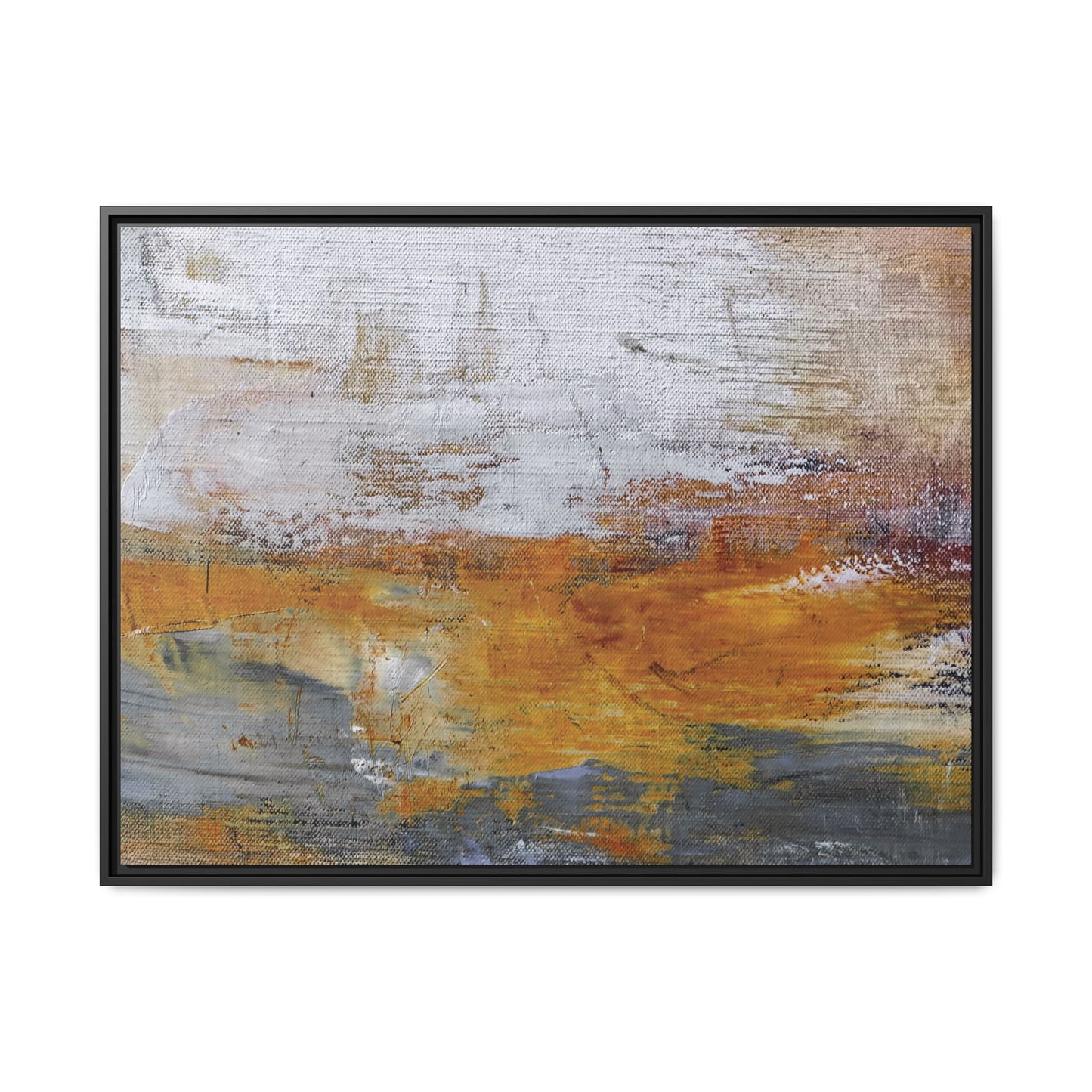 Tableau Naturel Ushuaïa "Série Sign Collections" / Toile encadrée sur caisse américaine