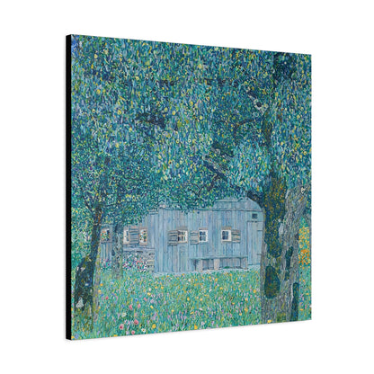 Bauernhaus in Buchberg (1911)  by Gustav Klimt / Reproduction Fine Art sur Toile / Flanc Large Epaisseur 3.2 cm - 1.25 inch