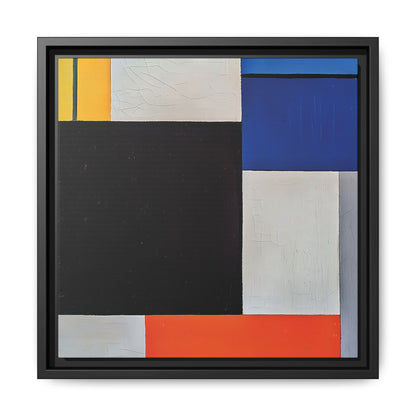 Composition XXI (1923) by Theo van Doesburg  / Toile encadrée sur caisse américaine
