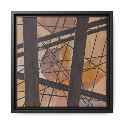 Raum-Kraft Komposition (1921-22) by Lyubov Popova / Toile encadrée sur caisse américaine