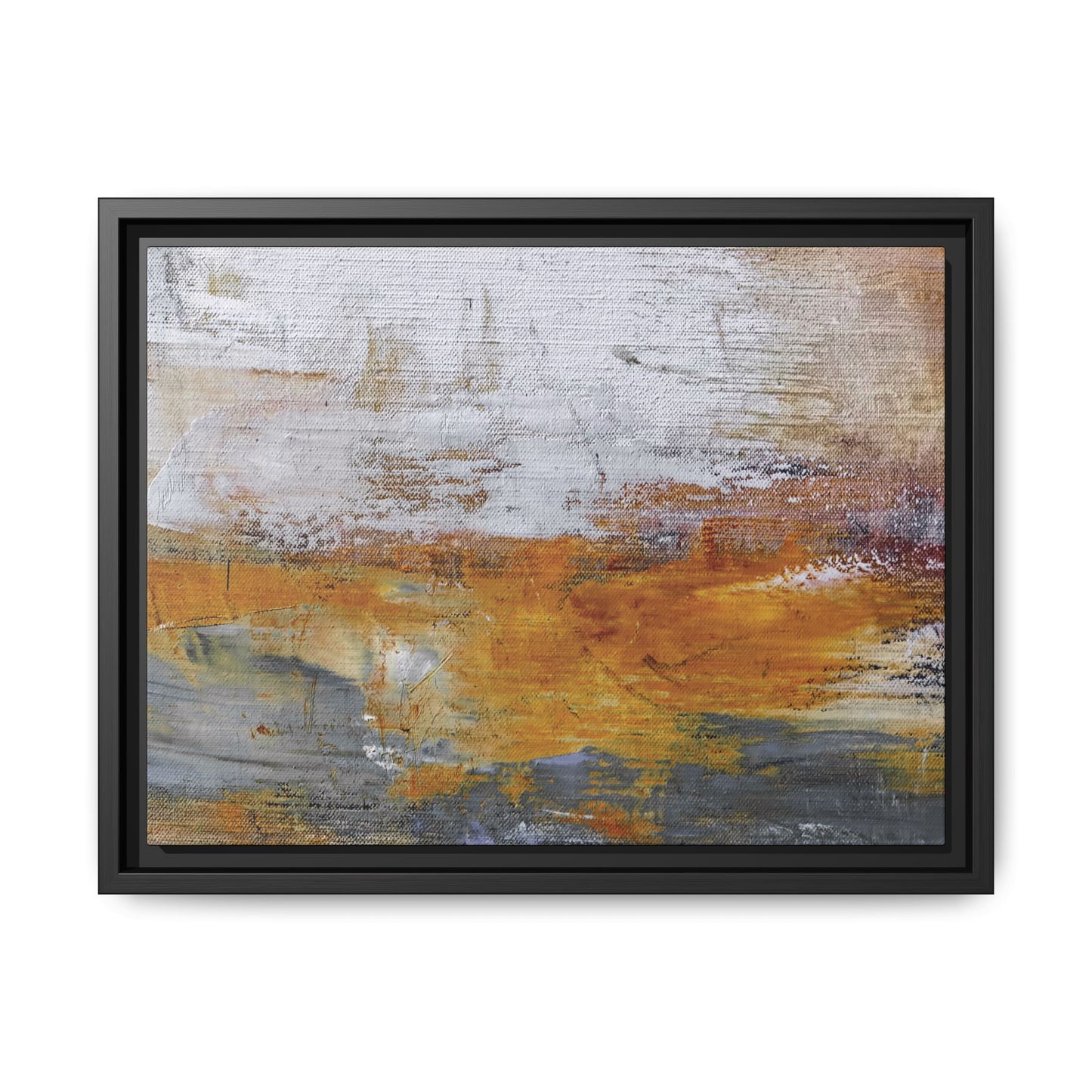 Tableau Naturel Ushuaïa "Série Sign Collections" / Toile encadrée sur caisse américaine