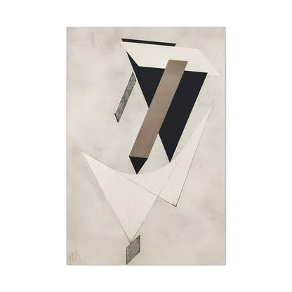 Kestnermappe Proun, Rob. Levnis and Chapman GmbH Hannover #4 (1923)  by El Lissitzky / Reproduction Fine Art sur Toile / 3.2 cm - 1.25 inch