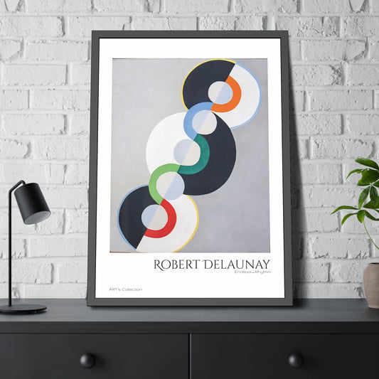 Endless_Rhythm by Robert Delaunay / Affiche Encadrée série ART's Collection