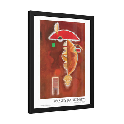 Gedrückt (1929) by Wassily Kandinsky / Affiche Encadrée série ART's Collection