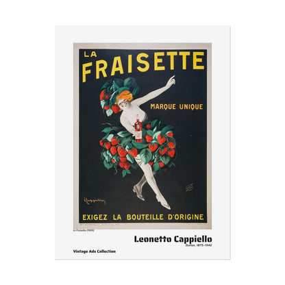 La Fraisette (1909) by Leonetto Cappiello / Affiche imprimée - Série Vintage Ads Collection
