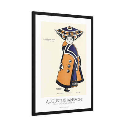 Queen City Ink, Ad. 32 (1890-1913) by Augustus Jansson  / Affiche Encadrée série ART's Collection