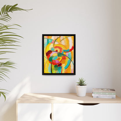 Stillleben (1917) by Alexej von Jawlensky  / Toile encadrée sur caisse américaine