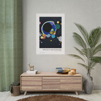 Several Circles (1926) by Wassily Kandinsky / Affiche imprimée - Série ART's Collection
