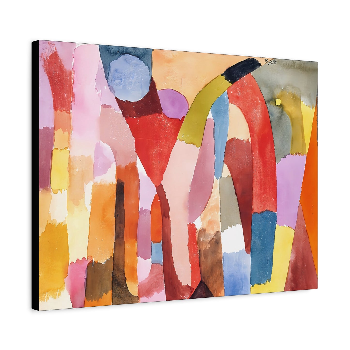 Movement of Vaulted Chambers (1915) by Paul Klee   / Reproduction Fine Art sur Toile / Epaisseur 3,2cm - 1'25 po