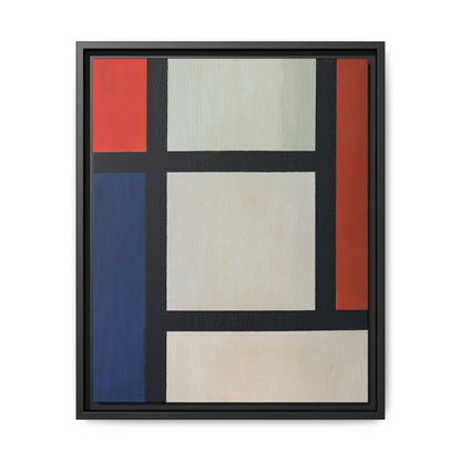 Contra-Composition (1927-28) by Theo van Doesburg  / Toile encadrée sur caisse américaine