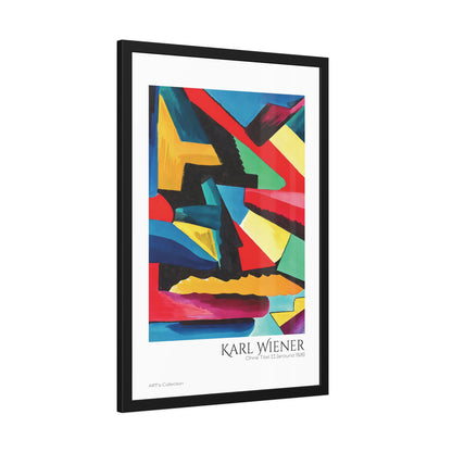 Ohne Titel II (around 1928) by Karl Wiener / Affiche Encadrée série ART's Collection