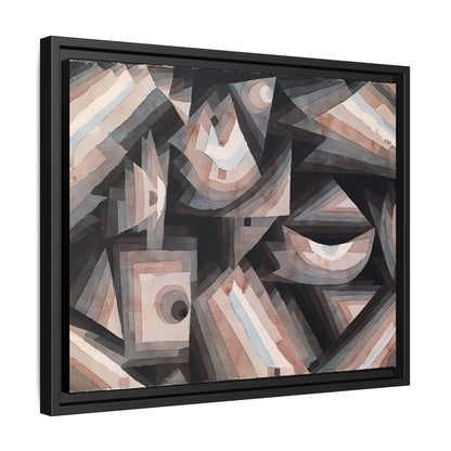 Crystal gradation (1922) by Paul Klee / Toile encadrée sur caisse américaine