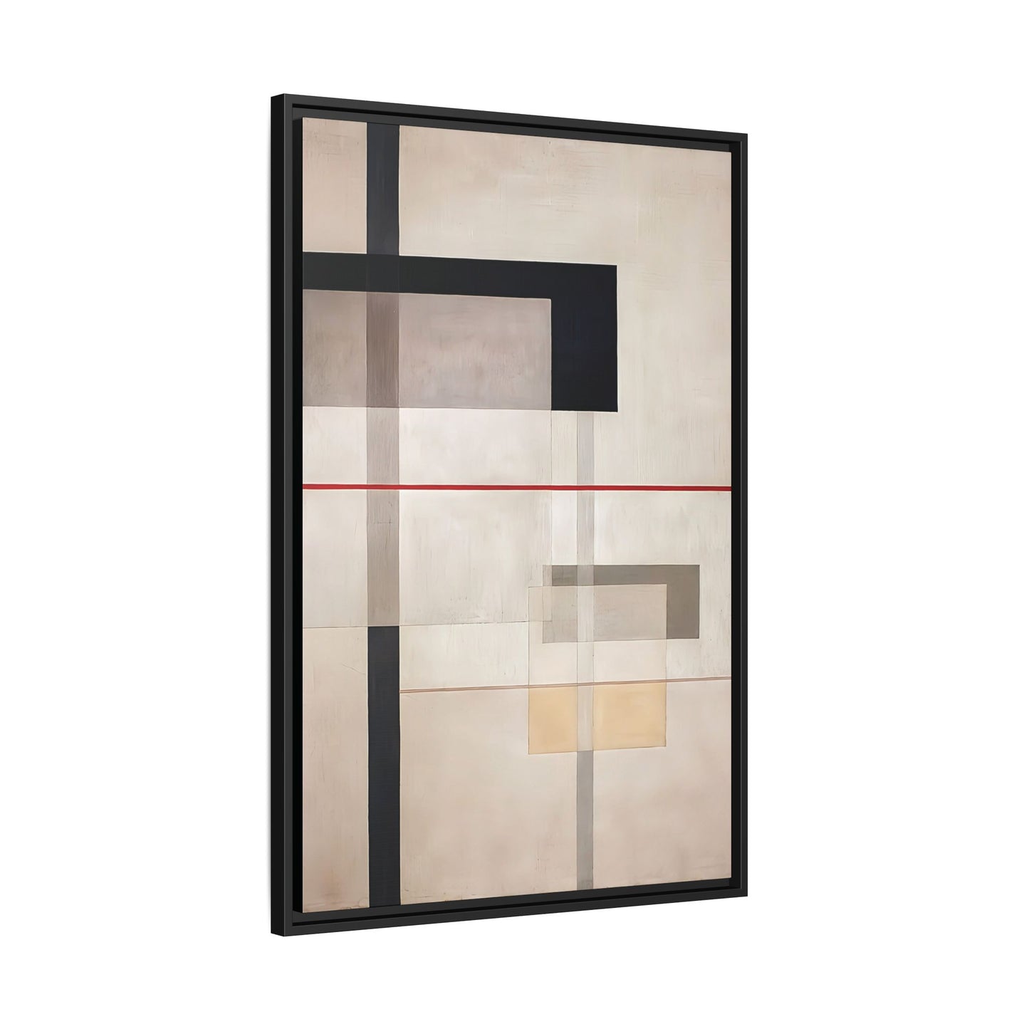 K VII (1922) by László Moholy-Nagy  / Toile encadrée sur caisse américaine