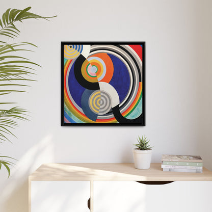 Rythme Numéro 2 (1938) by Robert Delaunay  / Toile encadrée sur caisse américaine