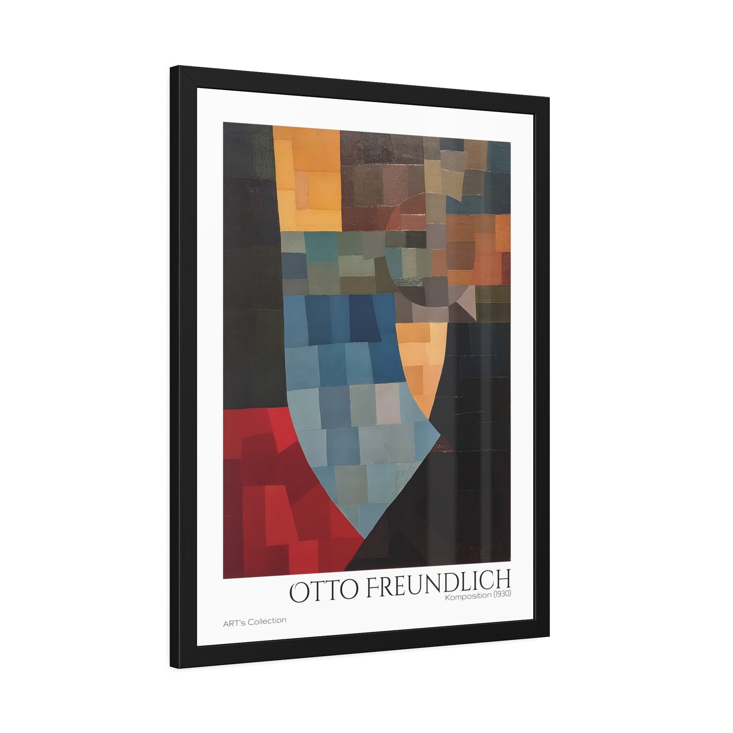 Komposition (1930) by Otto Freundlich  / Affiche Encadrée série ART's Collection