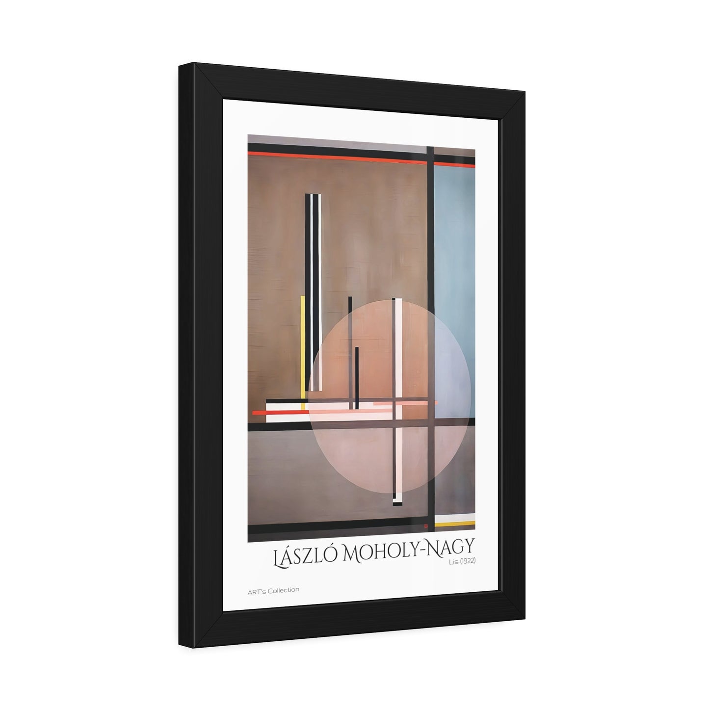 Lis (1922) by László Moholy-Nagy  / Affiche Encadrée série ART's Collection