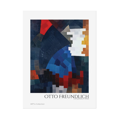 Composition (1932) by Otto Freundlich / Affiche imprimée - Série ART's Collection