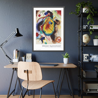 Entwurf zu einem Wandbild für Edwin R. Campbell (1914) by Wassily Kandinsky / Affiche Encadrée série ART's Collection