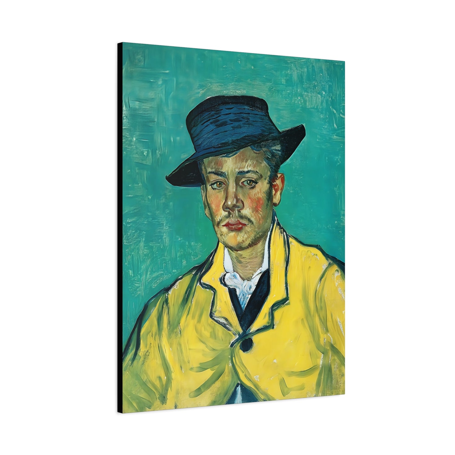 Portrait of Armand Roulin (1888) by Vincent van Gogh  / Reproduction Fine Art sur Toile / Epaisseur 3,2cm - 1'25 po