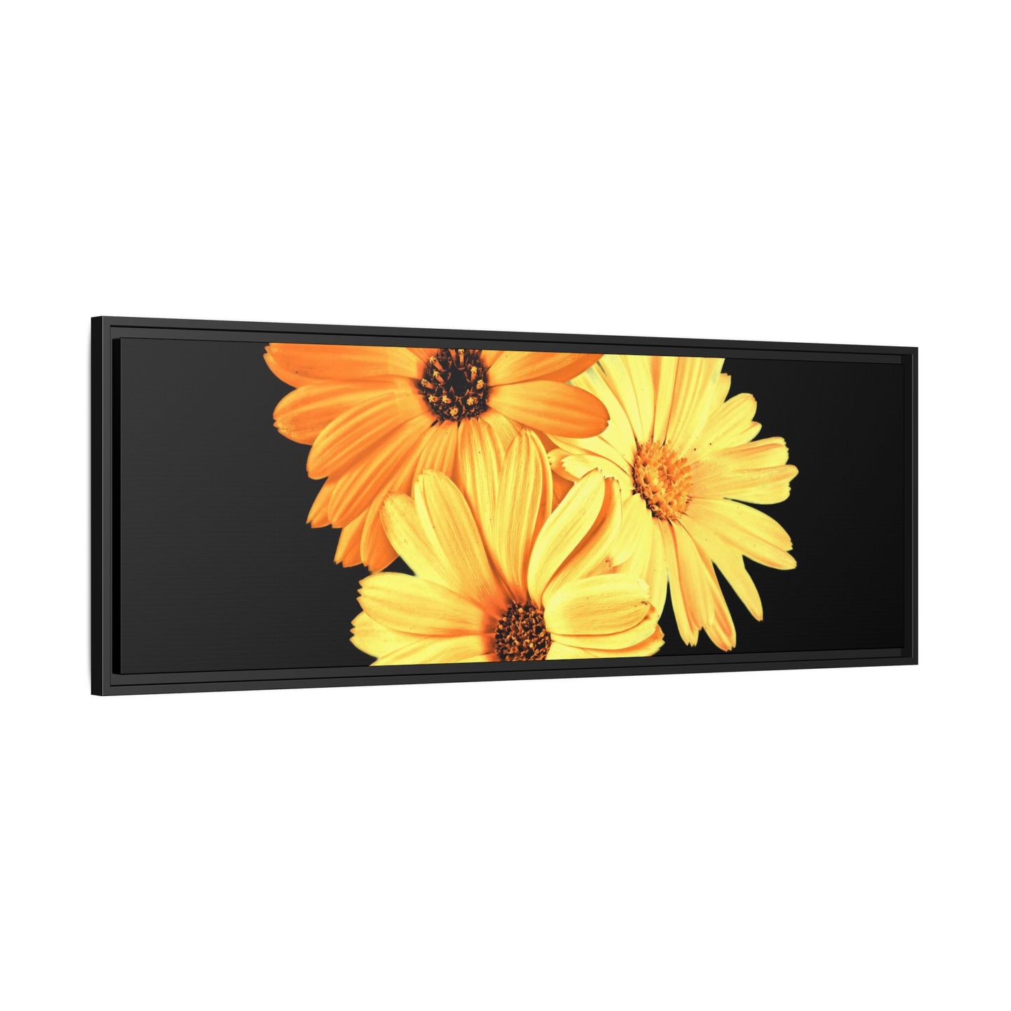Collection Signature "FLORAL Numéro 8" sur Toile encadrée avec caisse américaine