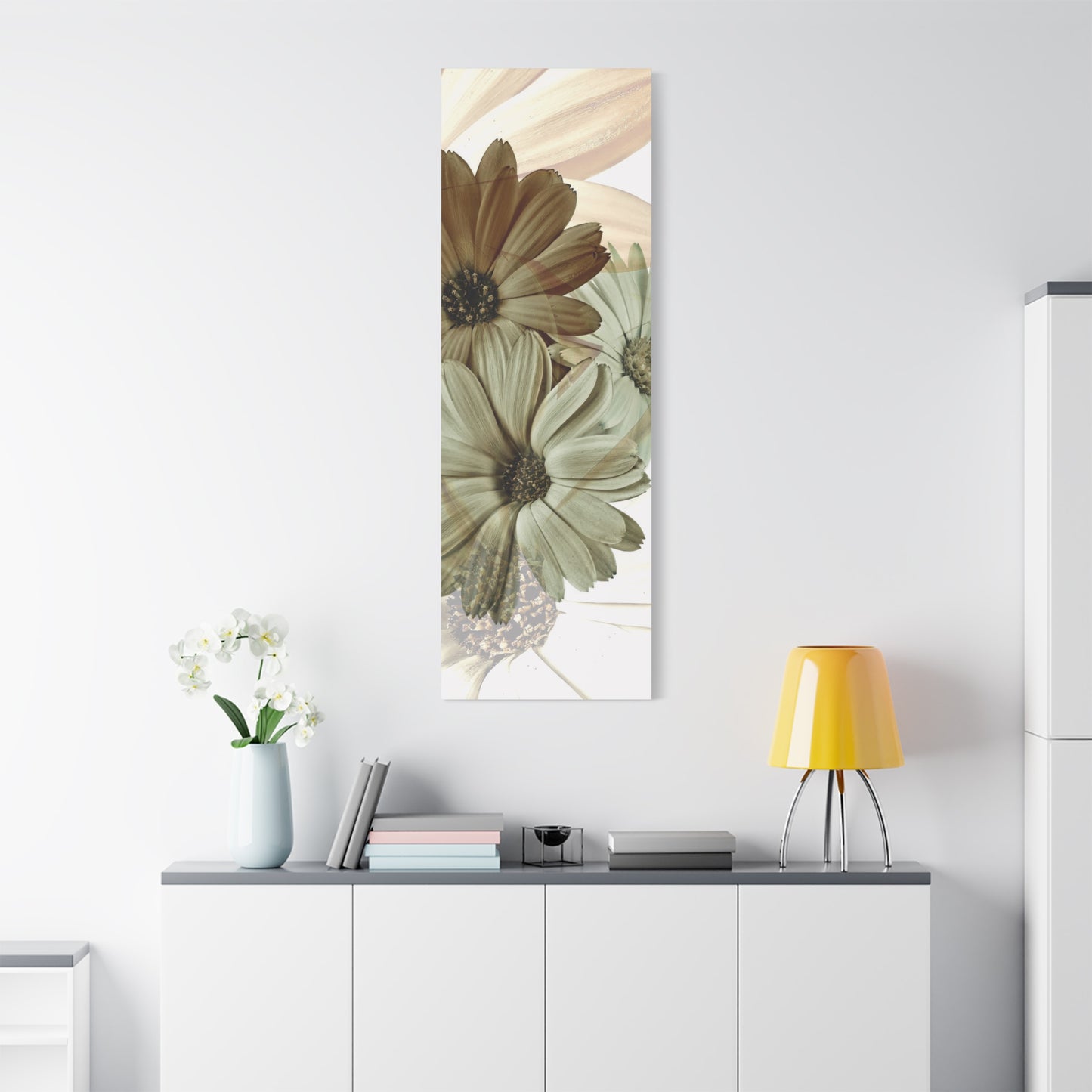 Collection Signature "FLORAL Numéro 12" sur Toile Fine Art sur Toile / Epaisseur 3,2cm - 1'25 po