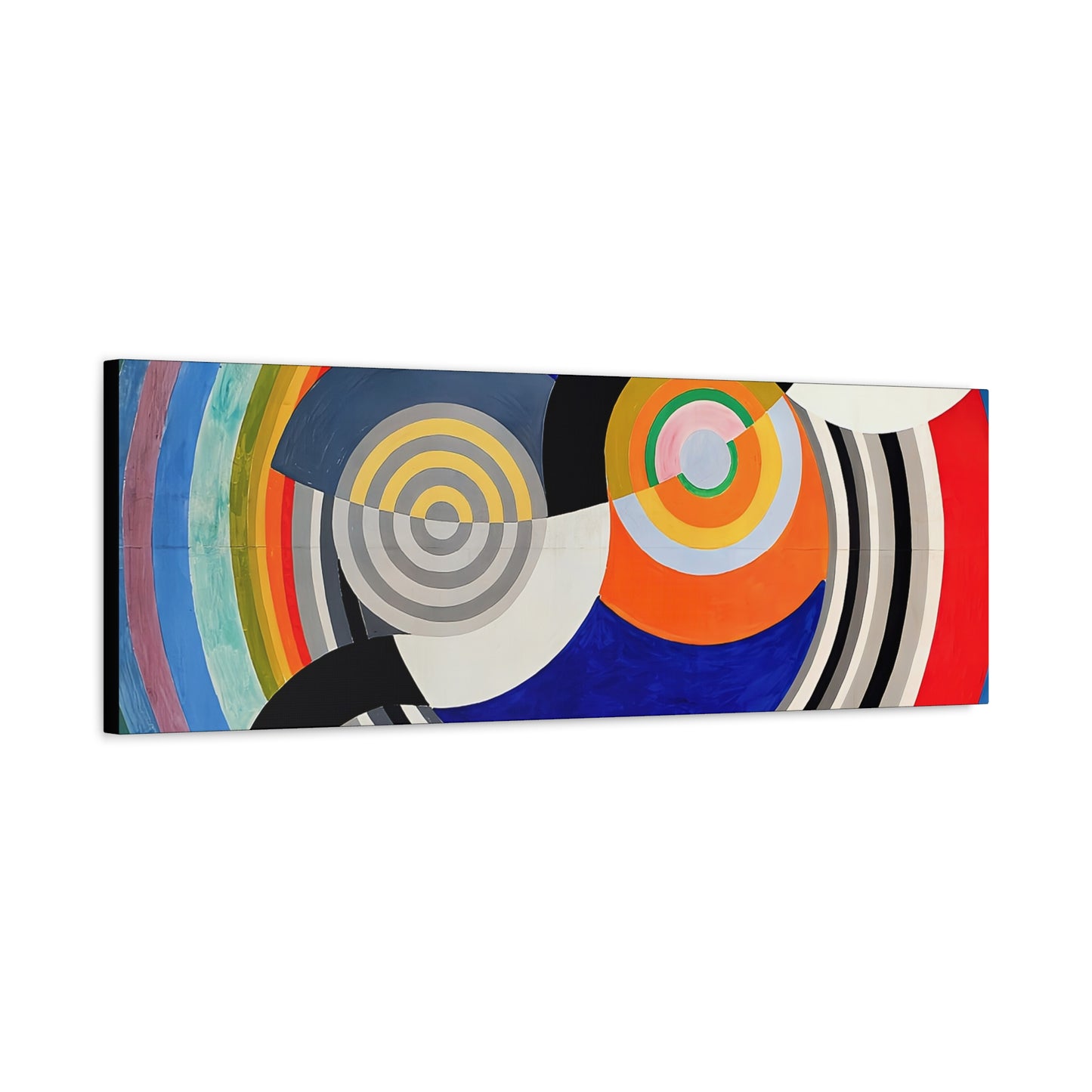 Rythme numéro 2 (1938)  by Robert Delaunay / Reproduction Fine Art sur Toile / Epaisseur 3,2cm - 1'25 po