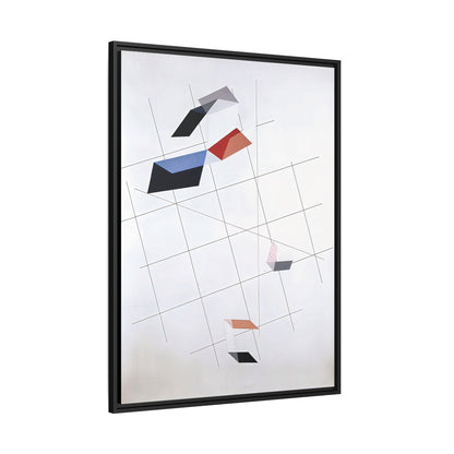 L IV (1936) by László Moholy-Nagy  / Toile encadrée sur caisse américaine