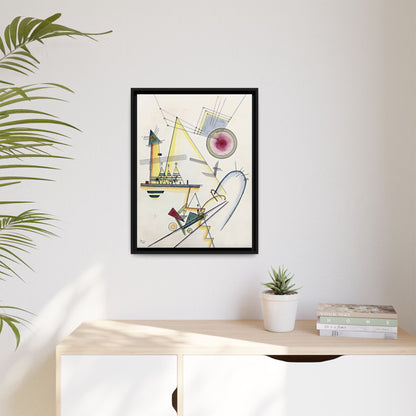 Wassily Kandinsky / Delicate Soul (1925) / Toile encadrée sur caisse américaine