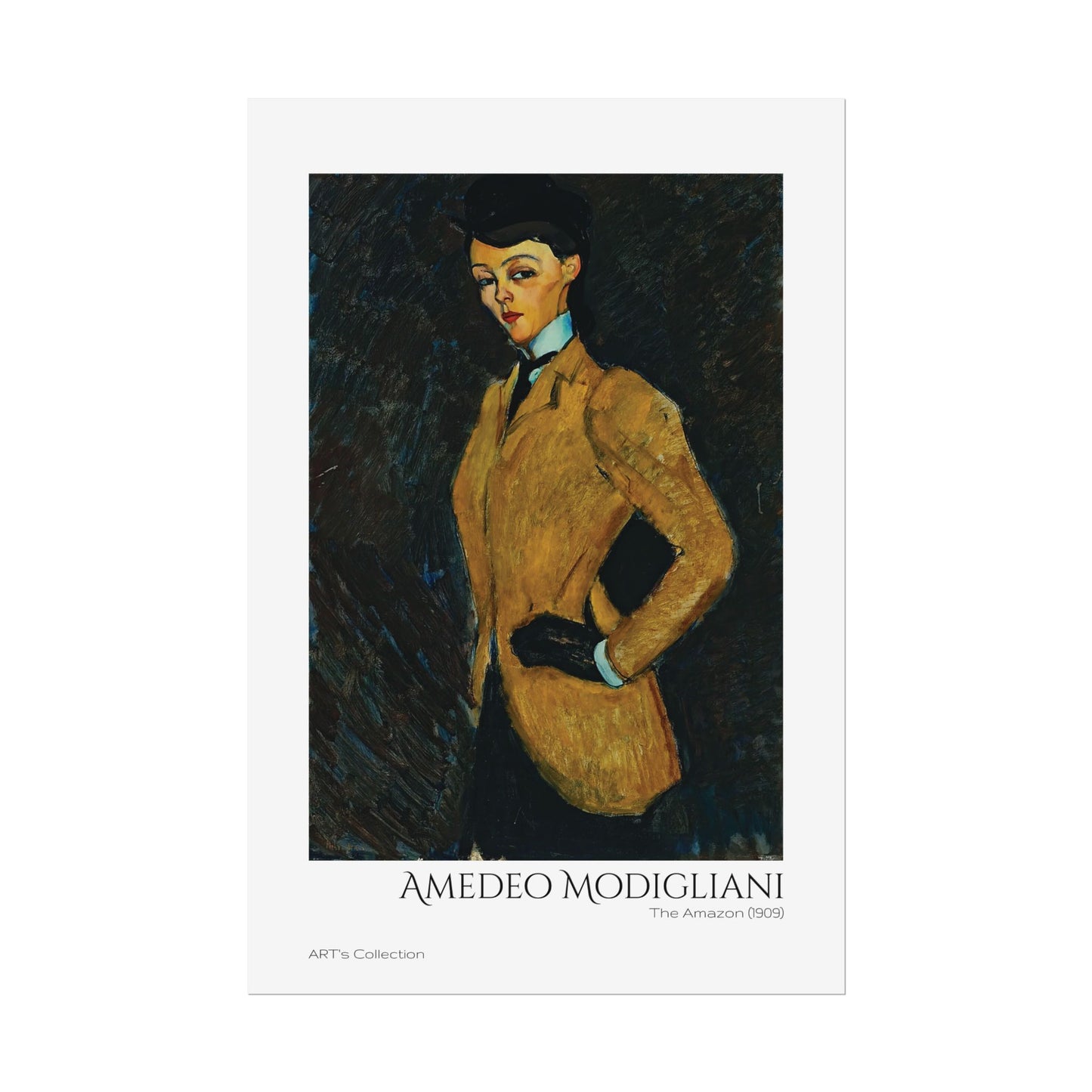 The Amazon (1909) by Amedeo Modigliani / Affiche imprimée - Série ART's Collection