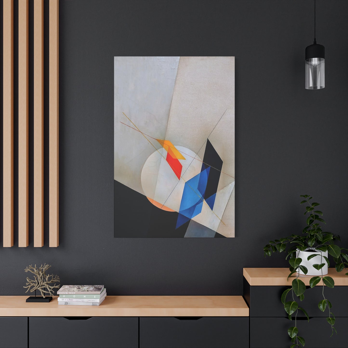 A 18 (1927) by László Moholy-Nagy  / Reproduction Fine Art sur Toile /  Epaisseur 3.2 cm - 1.25 inch