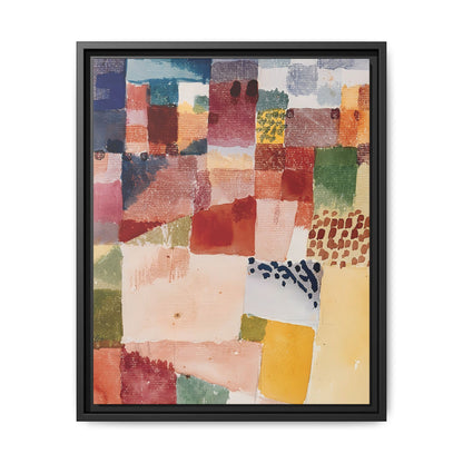 Motif from Hammamet (1914) by Paul Klee / Toile encadrée sur caisse américaine