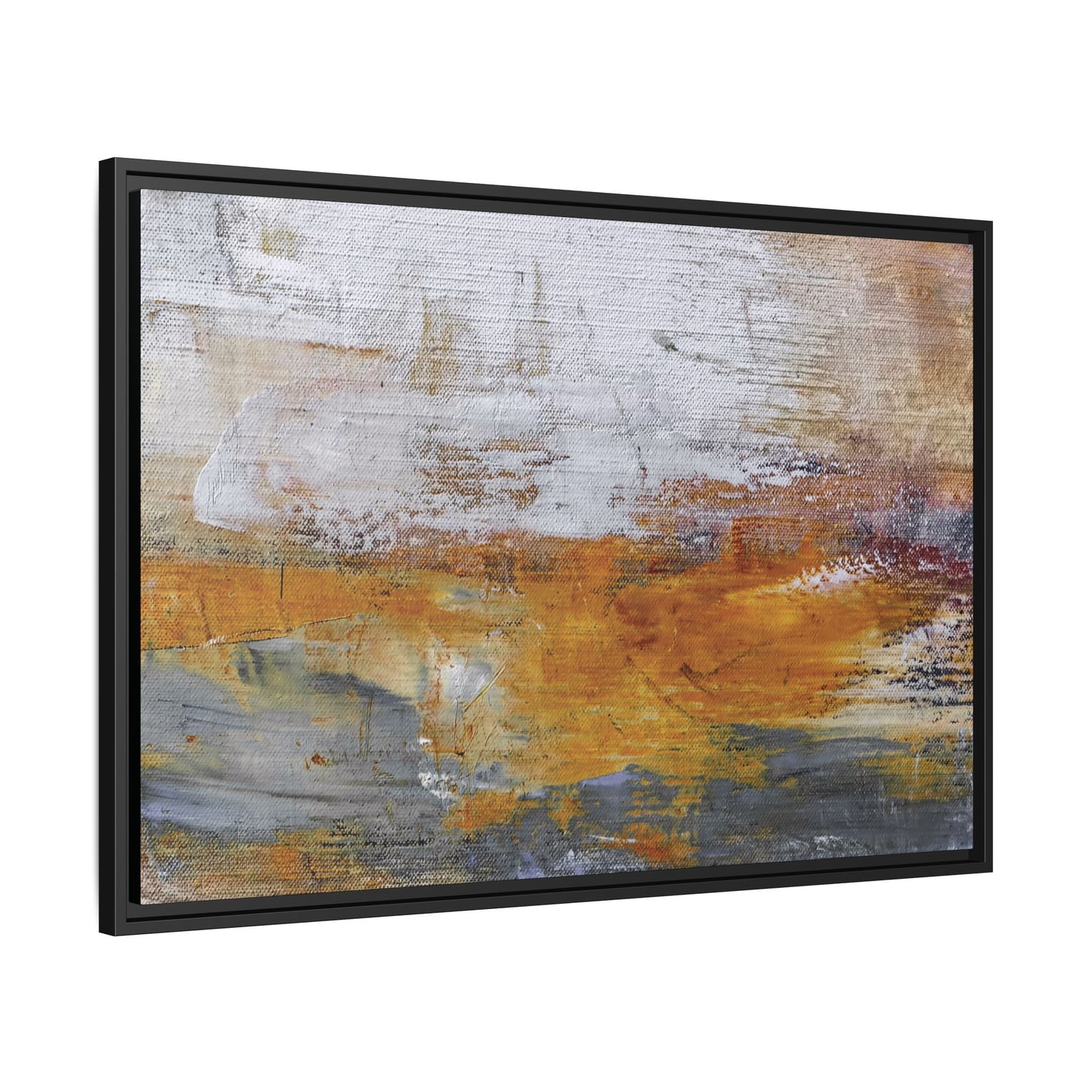 Tableau Naturel Ushuaïa "Série Sign Collections" / Toile encadrée sur caisse américaine