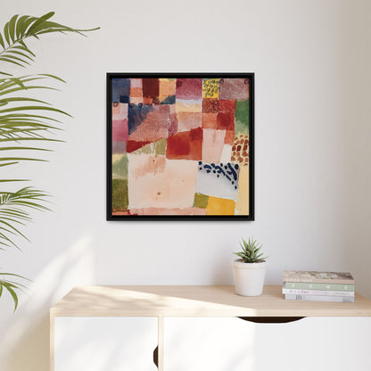 Motif from Hammamet (1914) by Paul Klee / Toile encadrée sur caisse américaine