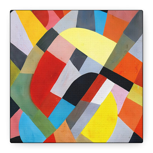 Composition Abstraite (1936-38)  by Otto Freundlich  / Reproduction Fine Art sur Toile /  Epaisseur 3.2 cm - 1.25 inch