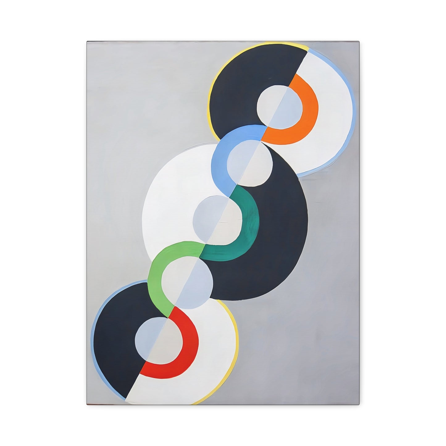 Endless_Rhythm  by Robert Delaunay / Reproduction Fine Art sur Toile / Epaisseur 3,2cm - 1'25 po