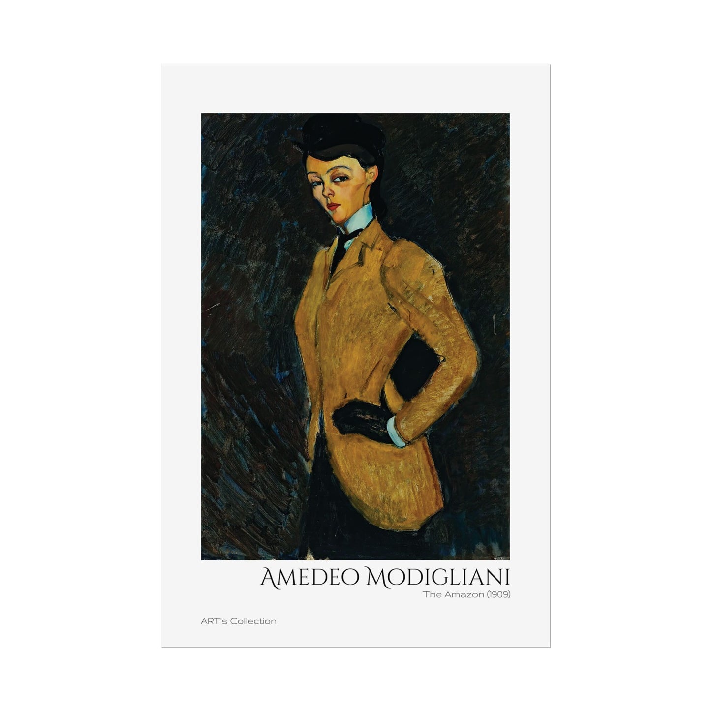 The Amazon (1909) by Amedeo Modigliani / Affiche imprimée - Série ART's Collection