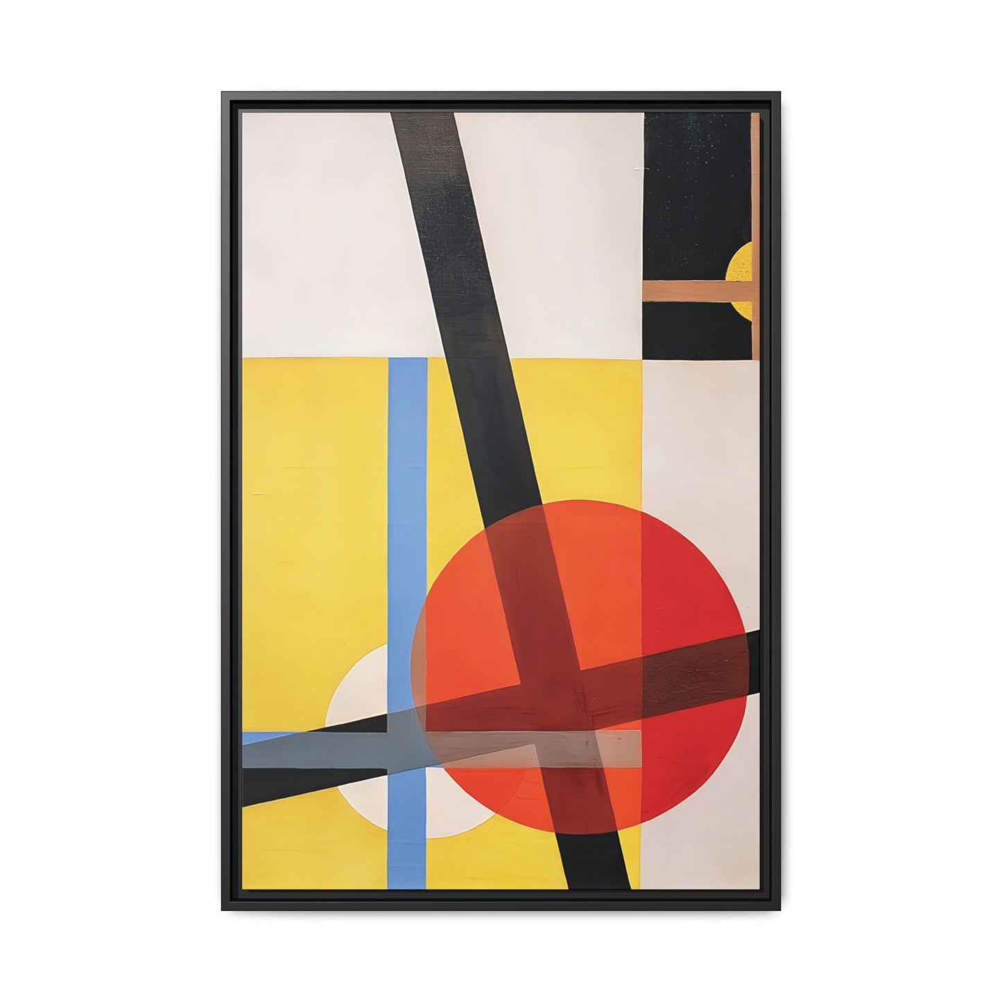 Am 2 (1925) by László Moholy-Nagy  / Toile encadrée sur caisse américaine