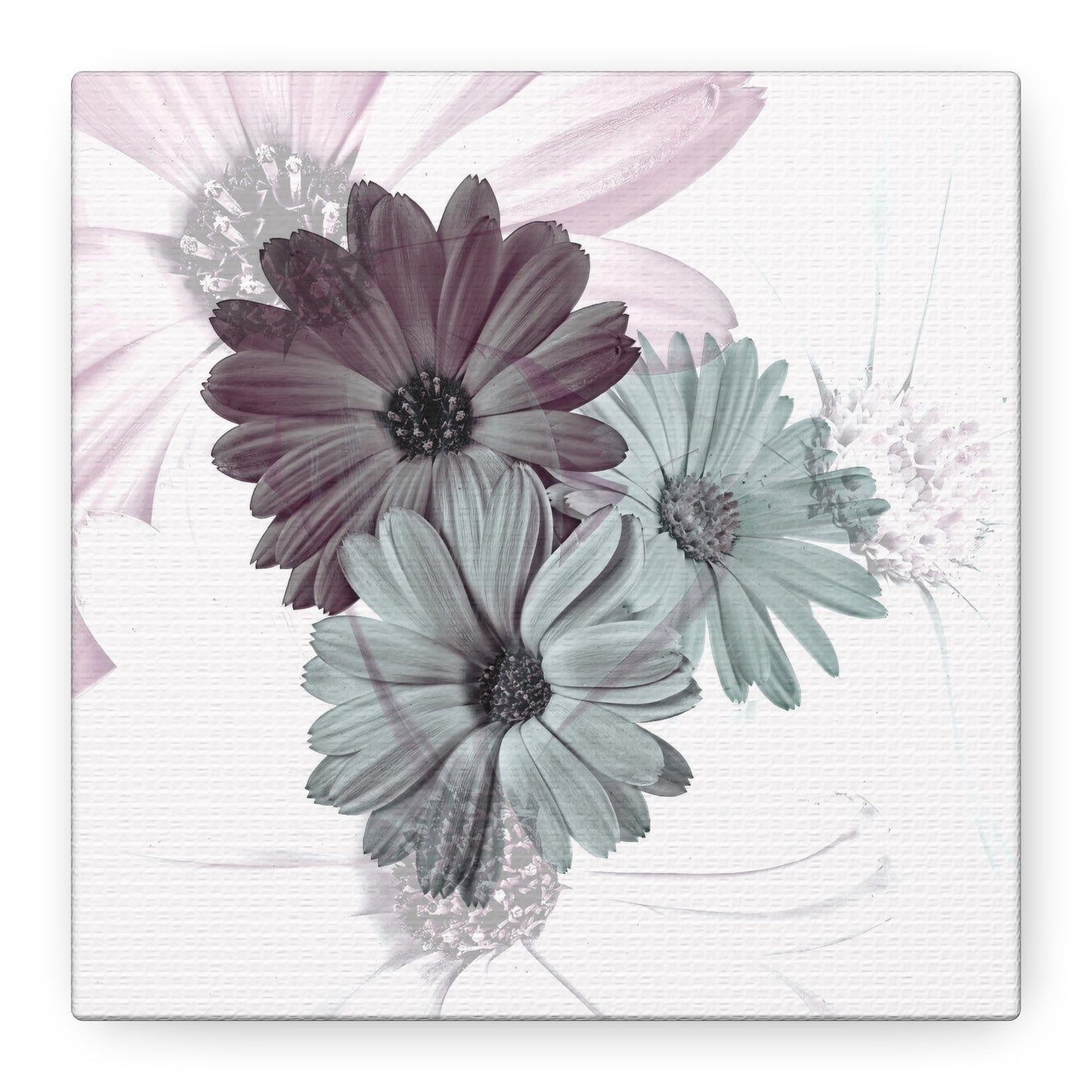 Collection Signature "FLORAL Numéro 15" sur Toile Fine Art sur Toile / Epaisseur 3,2cm - 1'25 po