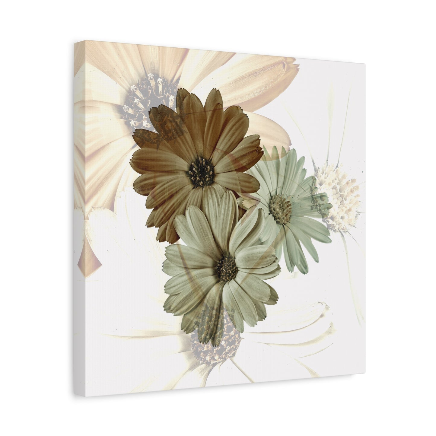 Collection Signature "FLORAL Numéro 12" sur Toile Fine Art sur Toile / Epaisseur 3,2cm - 1'25 po