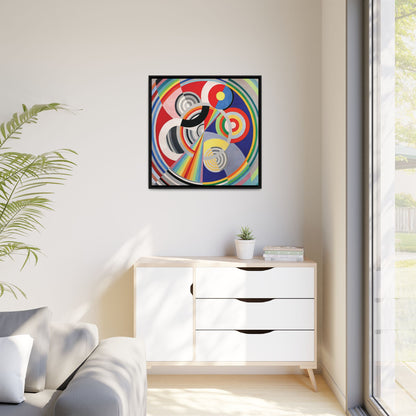 Rythme Numéro 1 (1938) by Robert Delaunay  / Toile encadrée sur caisse américaine