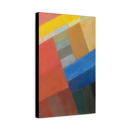 Komposition (Circa 1931)  by Otto Freundlich  / Reproduction Fine Art sur Toile / Epaisseur 3.2 cm - 1.25 inch