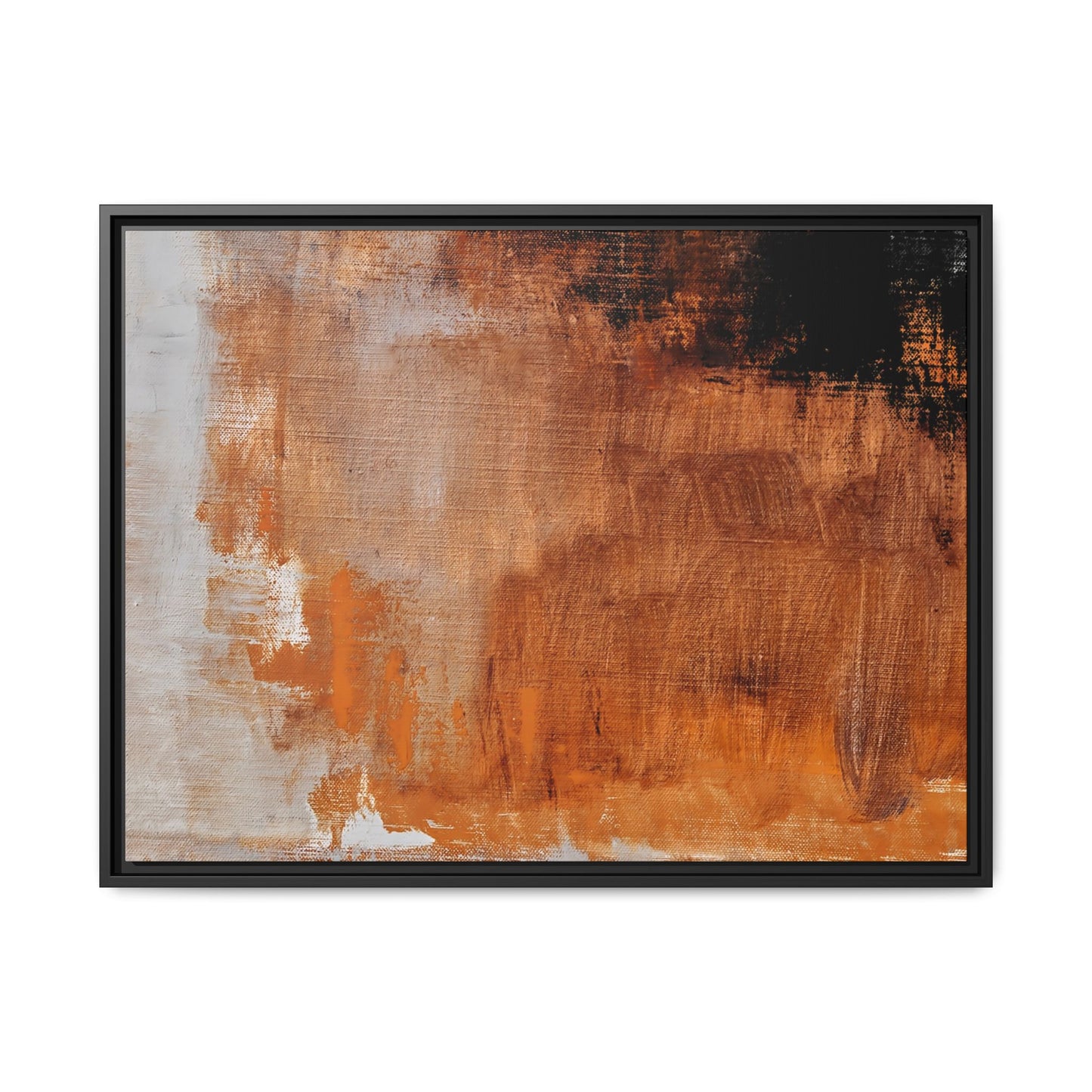 Tableau Contemporain Maize "Série Sign Collections" / Toile encadrée sur caisse américaine