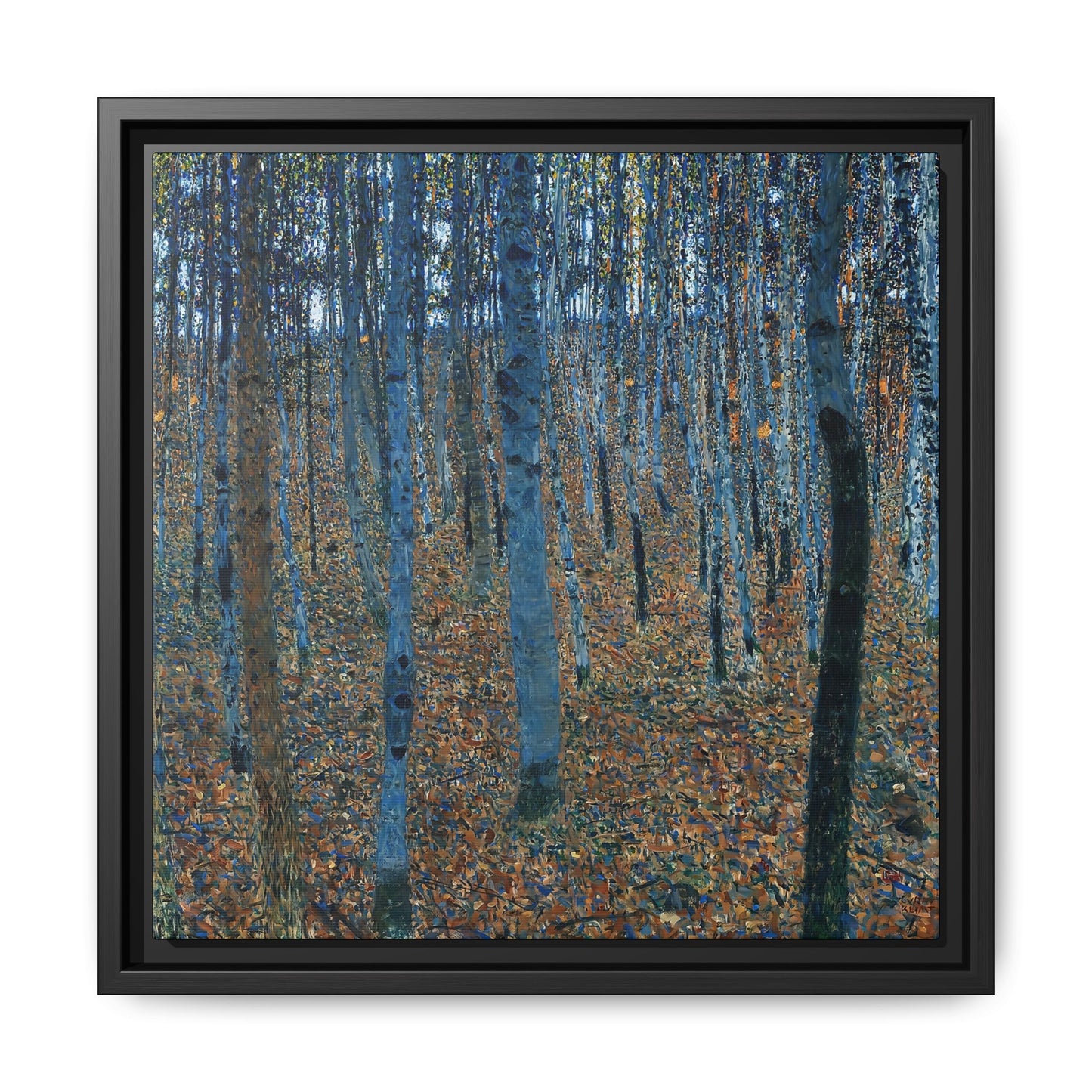 Beech Grove I by Gustav Klimt / Toile encadrée sur caisse américaine