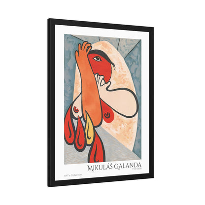 Fire (1938) by Mikulás Galanda / Affiche Encadrée série ART's Collection