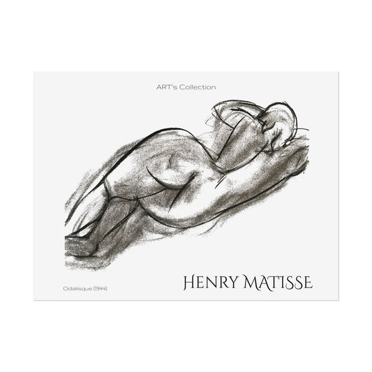 Odalisque (1944) by Henry Matisse / Affiche imprimée - Série ART's Collection