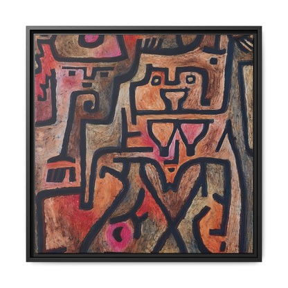 Forest Witches (1938) by Paul Klee / Toile encadrée sur caisse américaine