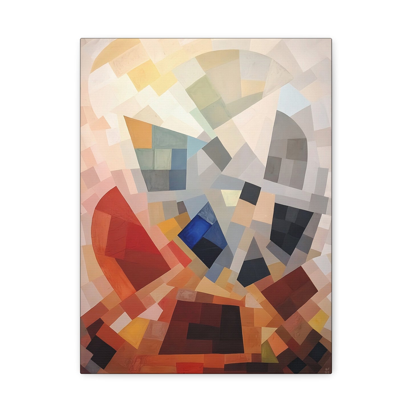 Komposition (1939) by Otto Freundlich  / Reproduction Fine Art sur Toile / Epaisseur 3,2cm - 1'25 po