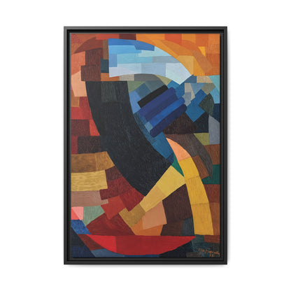 Fragments de figure à l'ensemble des plans (1928) by Otto Freundlich  / Toile encadrée sur caisse américaine